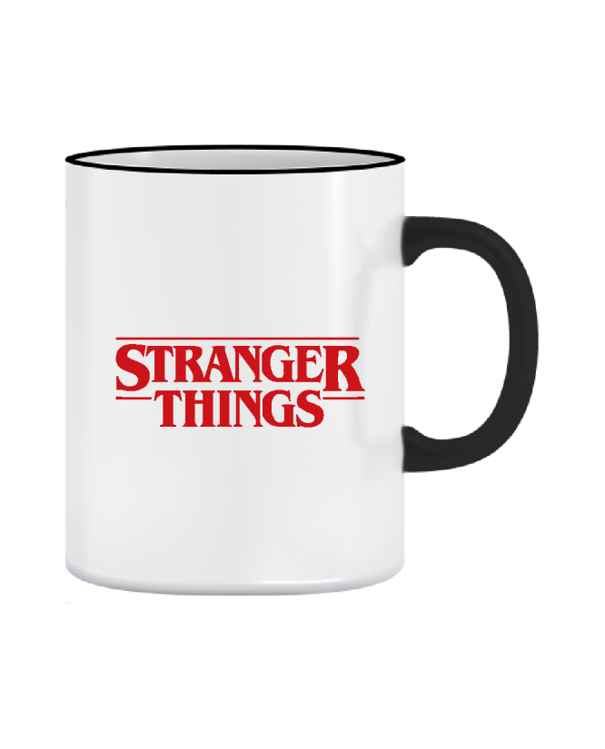  Puodelis Stranger things logo